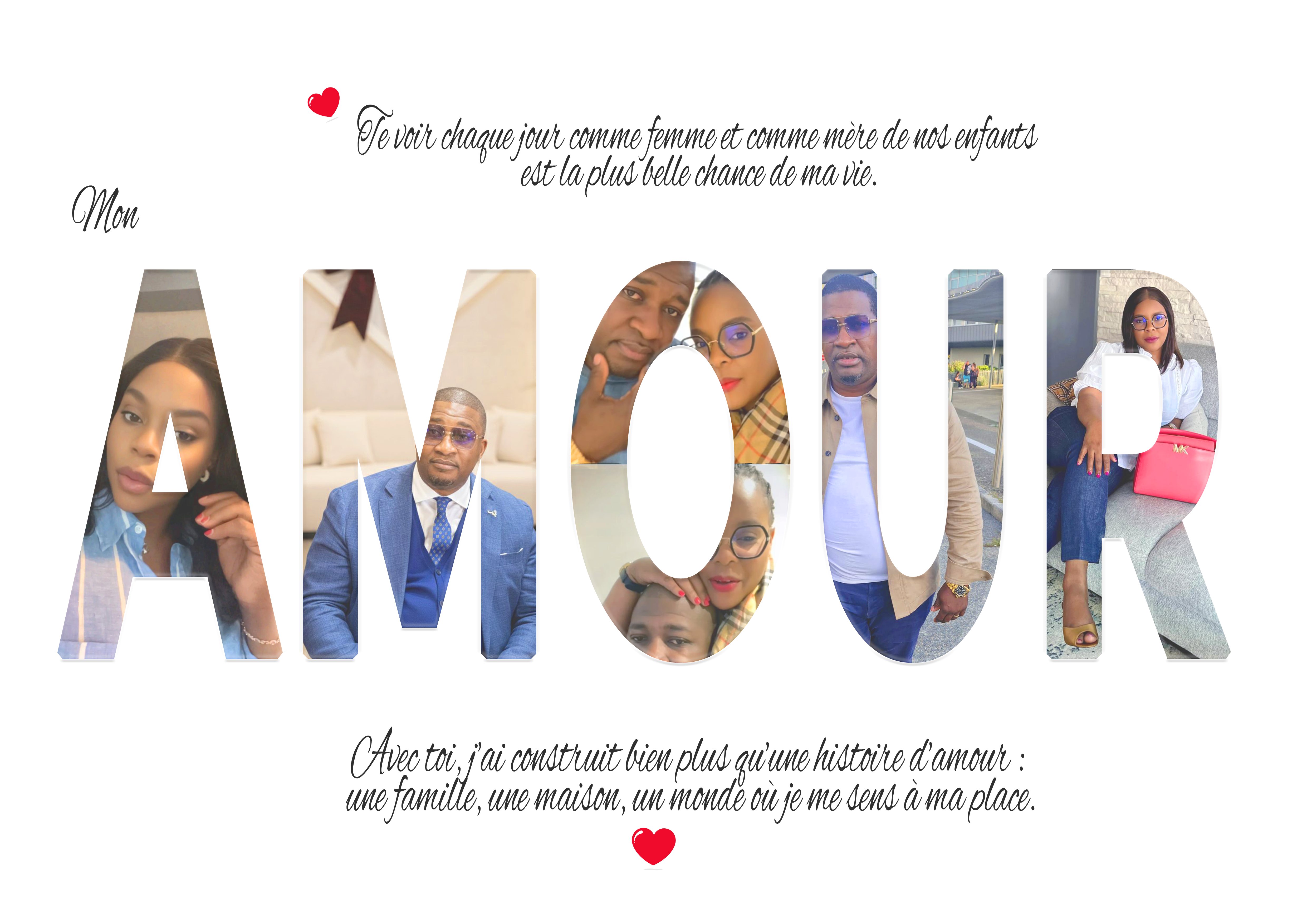 Cadre Noël — Collection L'Intégral — Mon Amour